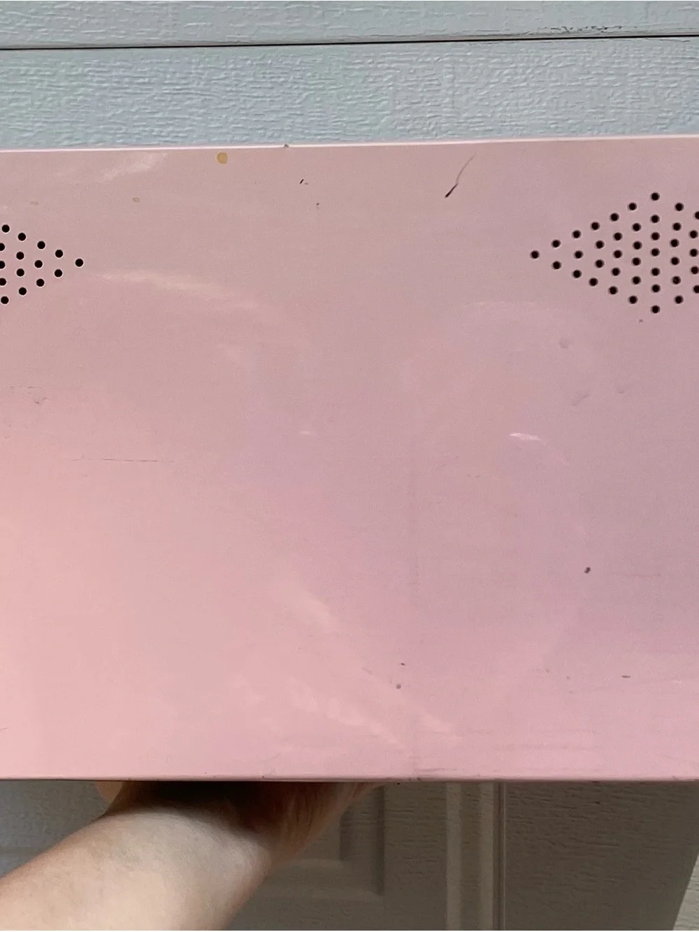 Vintage Floral Metal Bread Box - Pink Storage Organizer
